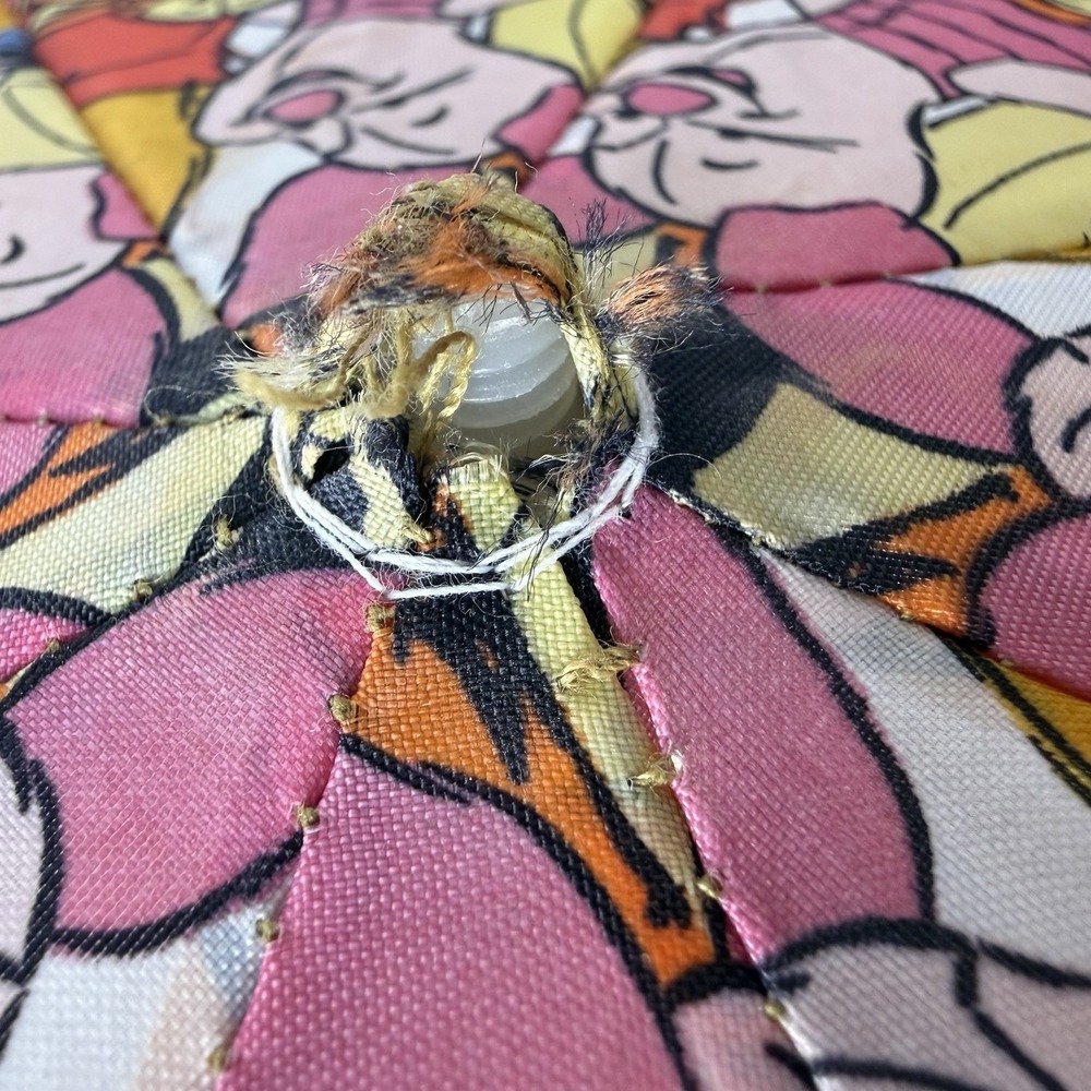 VTG Winnie The Pooh And Friends Folding Push Button Umbrella All Over‎ Print - Picture 8 of 10